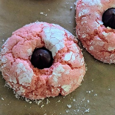 Strawberry Dark Chocolate Blossoms 