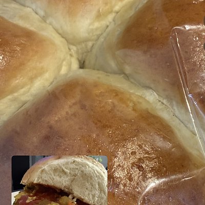 Hamburger Buns -  Sourdough Discard 