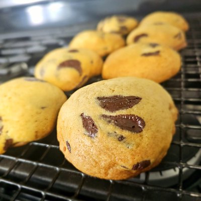 Dozen Box - Sourdough Dark Chocolate Chip Bakery Style Cookies