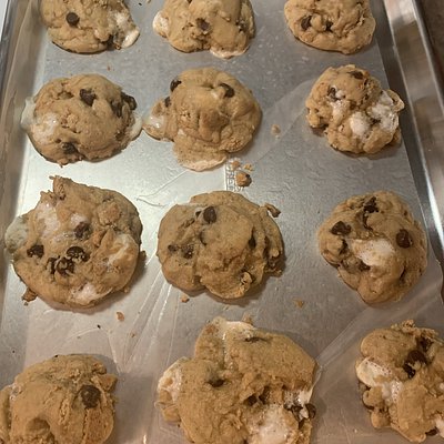 Brown Butter S’mores Cookies