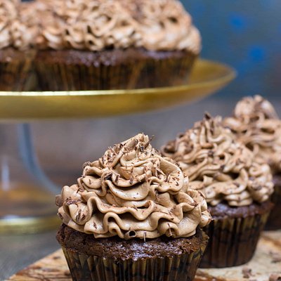 Kahlua Chocolate Cupcakes 