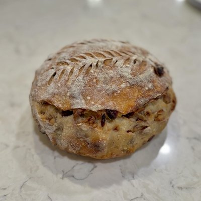 Cranberry Walnut Sourdough