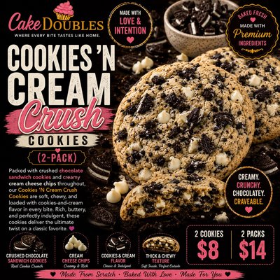 Cookies ‘n Cream Crush Duo