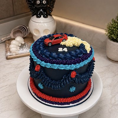 8in Custom Cake