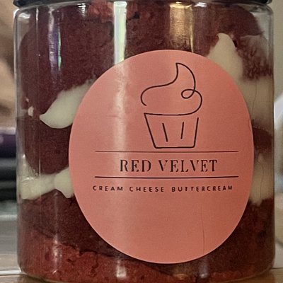 Cake Jar Red Velvet