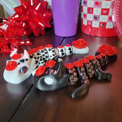 Valentine's Dragon 3D Print