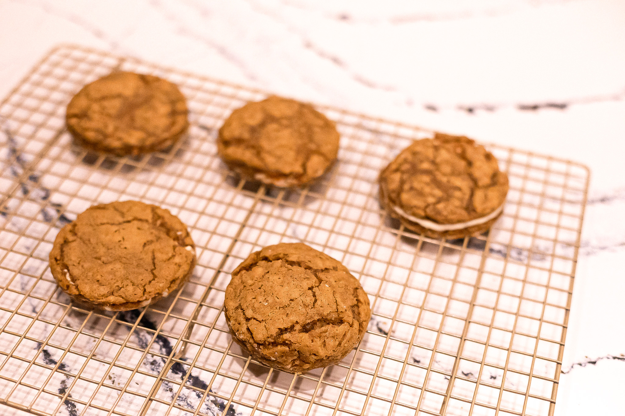 Oatmeal Cream Pie Cookies