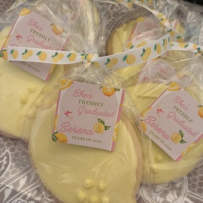 Sourdough Sugar Cookies - Shaped And Decorated 