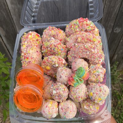Full Toppings Candied Fruit Tray