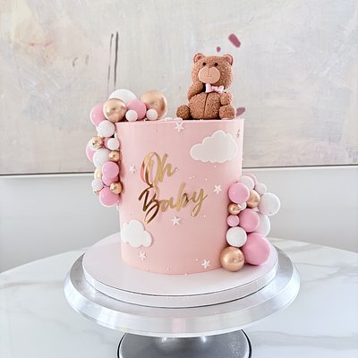 6 Inch Cake 3 Layers Round Or Heart (serves 15-20)