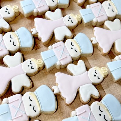 Fairy Nutcracker Sugar Cookies 