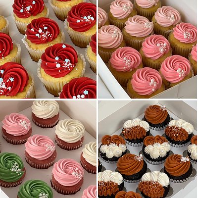 Simple Design Cupcakes