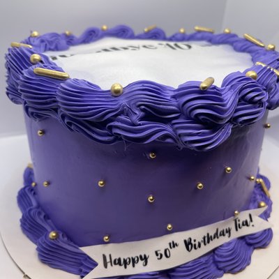 8” Round Cake 