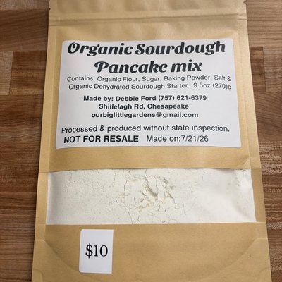 Organic Sourdough Pancake Mix 
