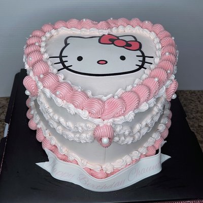 8in Heart Shaped Cake