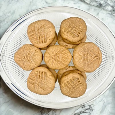 Peanut Butter Cookies 3oz (Box Of 6)