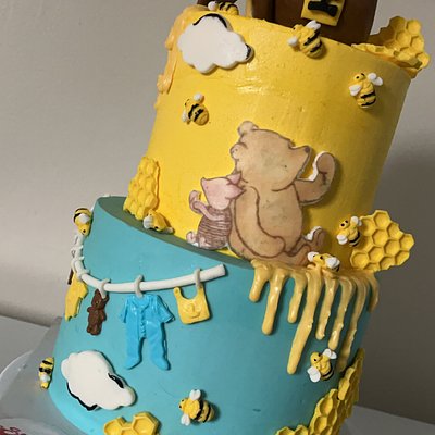 2 Tier cake ( 6in & 8in ) 