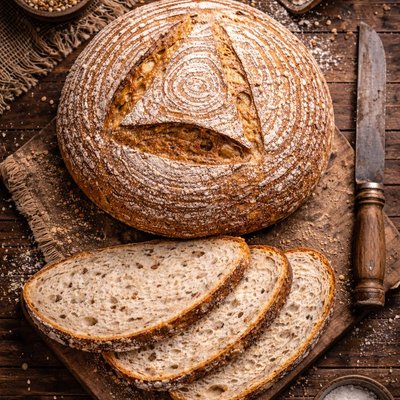 Hybrid Rustic Ezekiel Bread