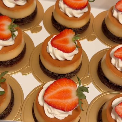 Mini Chocoflanes 