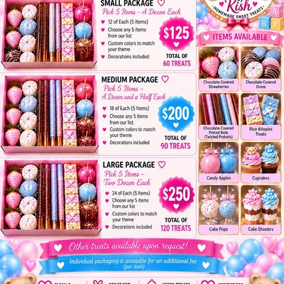 Baby Shower Packages 