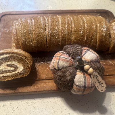 Sourdough Pumpkin Roll