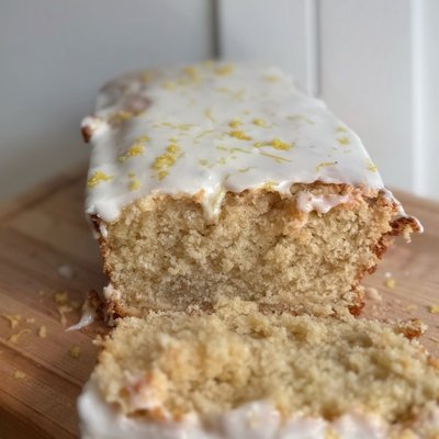 Lemon Loaf With Glaze 