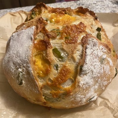 Jalapeño Cheddar Artisan Loaf
