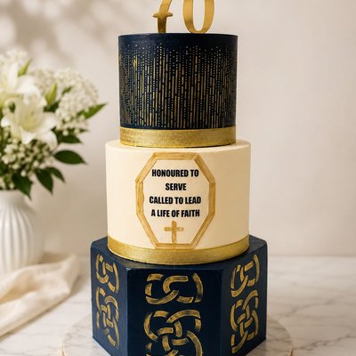 3 Tier Celebrations Cake