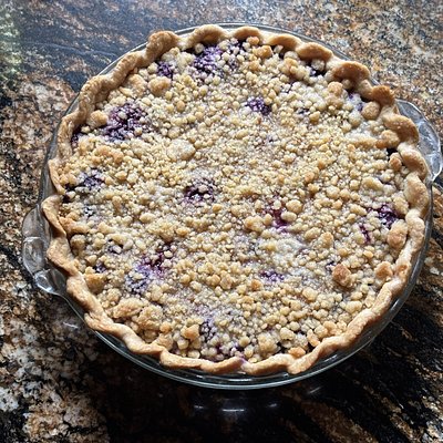 Bella-Tricks Blueberry Pie