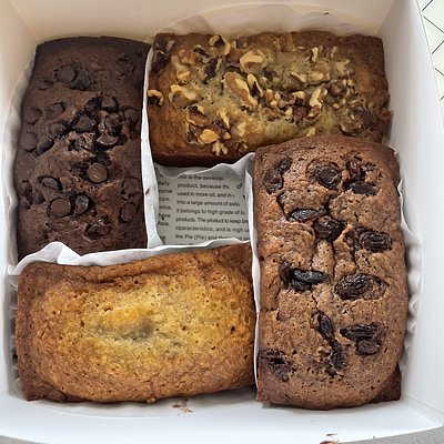 Banana Bread Mini Flight