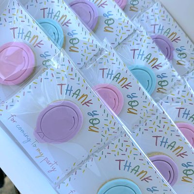 Mini Cookie Party Favours