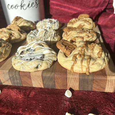 1 Dozen 1 Flavor Gourmet Drop Cookies (2.5-3oz Each) 