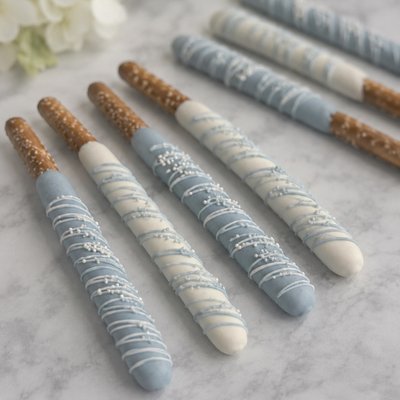 Dipped Pretzel Rods (Dozen)