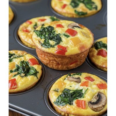 Protein Packed Veggie Egg Muffins 12 Pack