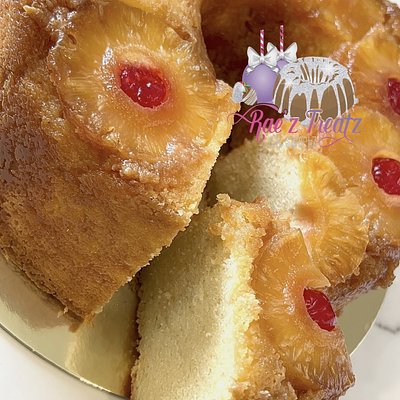 Pineapple Upside Down Pound Cake