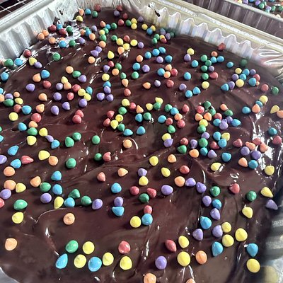 Firework Brownies