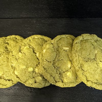 White Chocolate Matcha Cookie