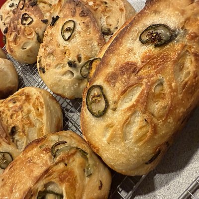 “Jalapeño Business”  Jalapeno Cheddar Loaf