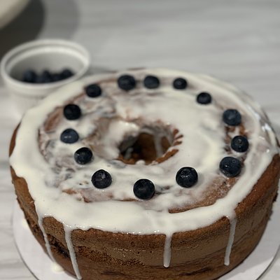 Blueberry Pound Cake 