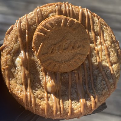 White chocolate cookie butter