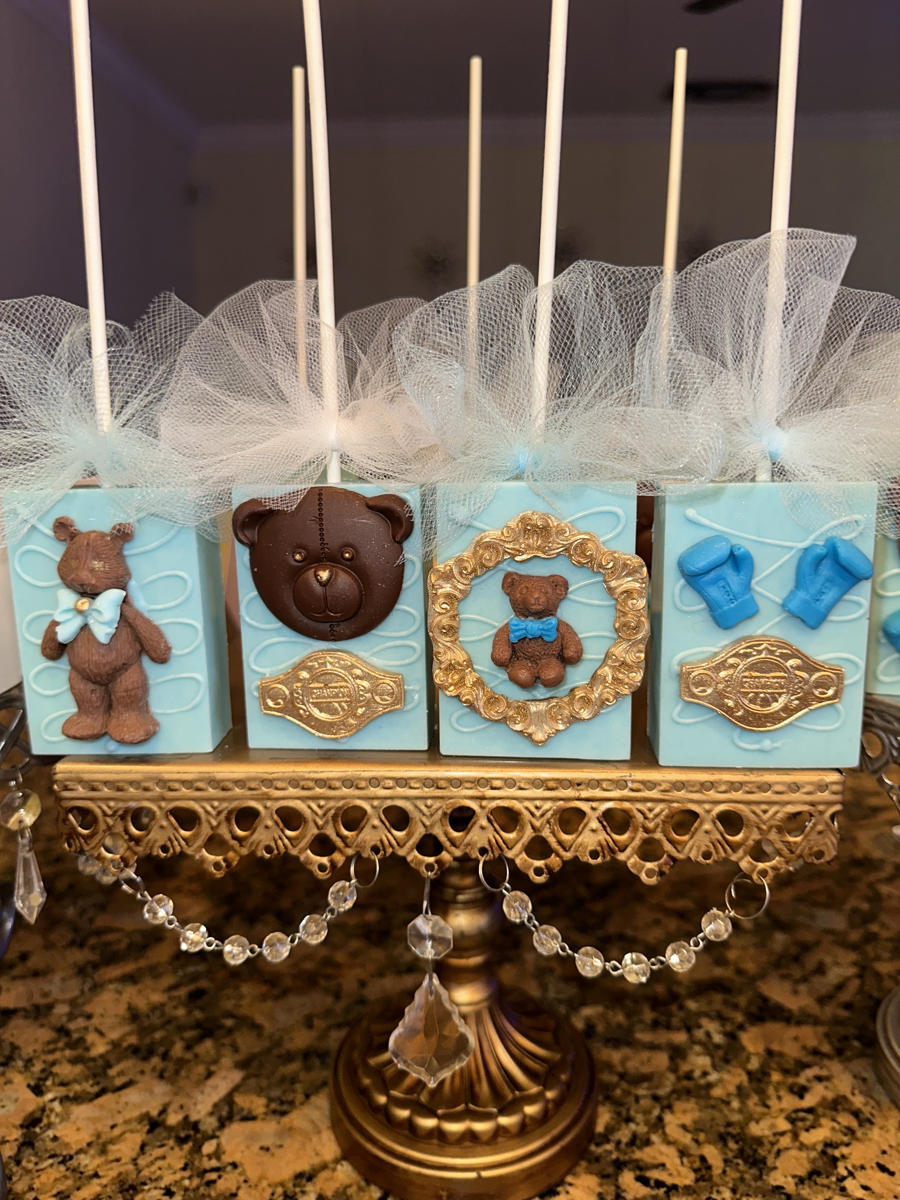 Boxing Teddy Bear Theme Treats~3 Dozen