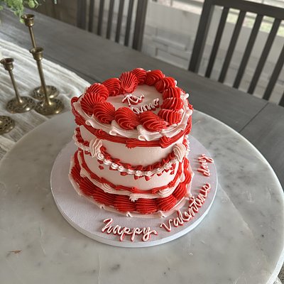 6 Inch Heart- Vintage