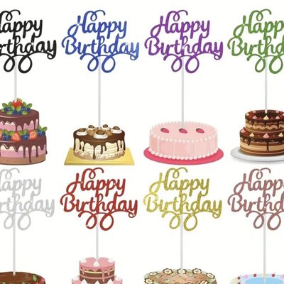 Happy Birthday (Glitter)