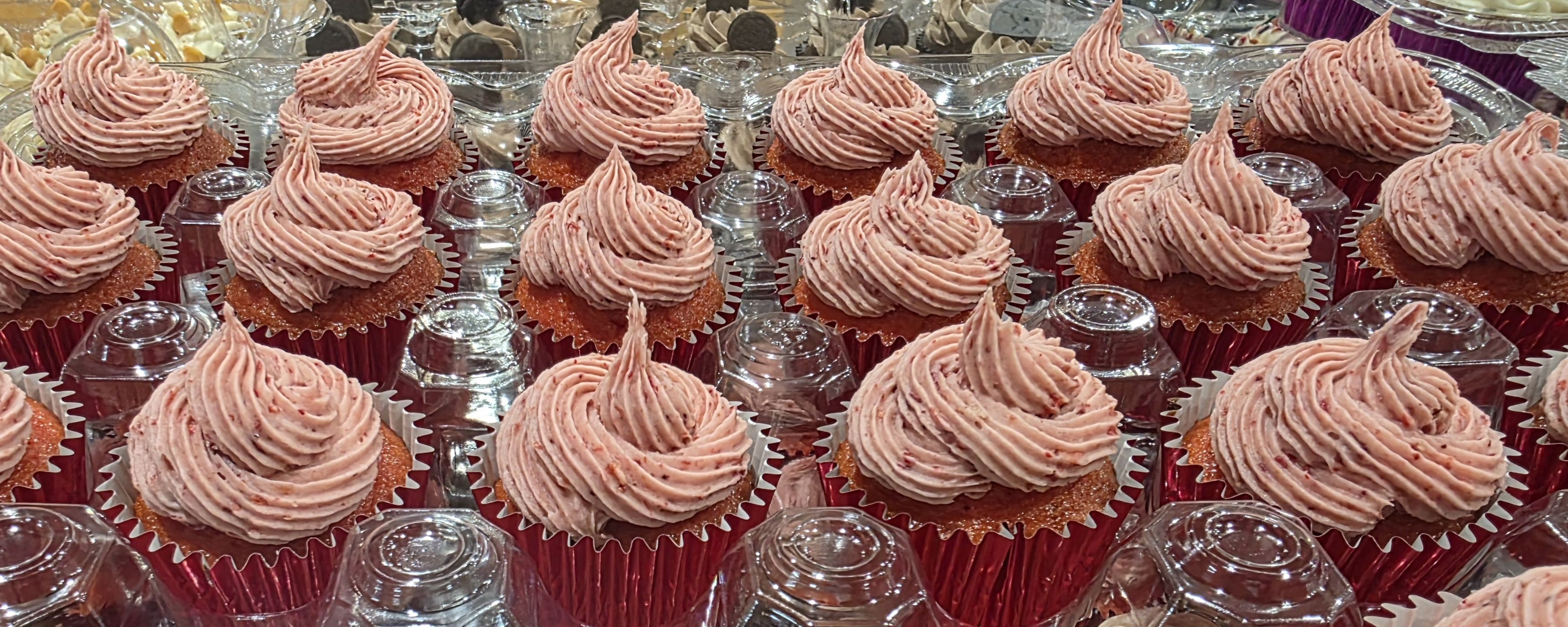Strawberry w/ Strawberry Cream Cheese Icing 