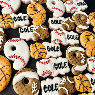 Mini Royal Icing Decorated Cookies (2 dozen minimum)