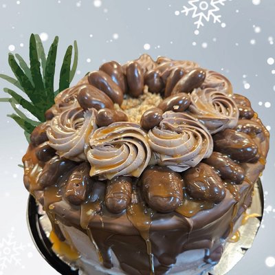 Chocolate Turtle Cake