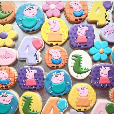 Character Vanilla Sugar Cookies