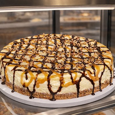 Chocolate turtle Cheesecake