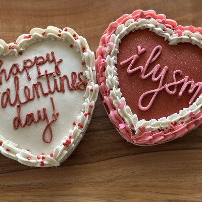Mini Heart Cake