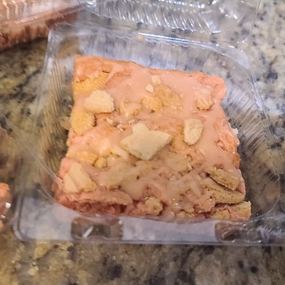 Golden Berry Blondies